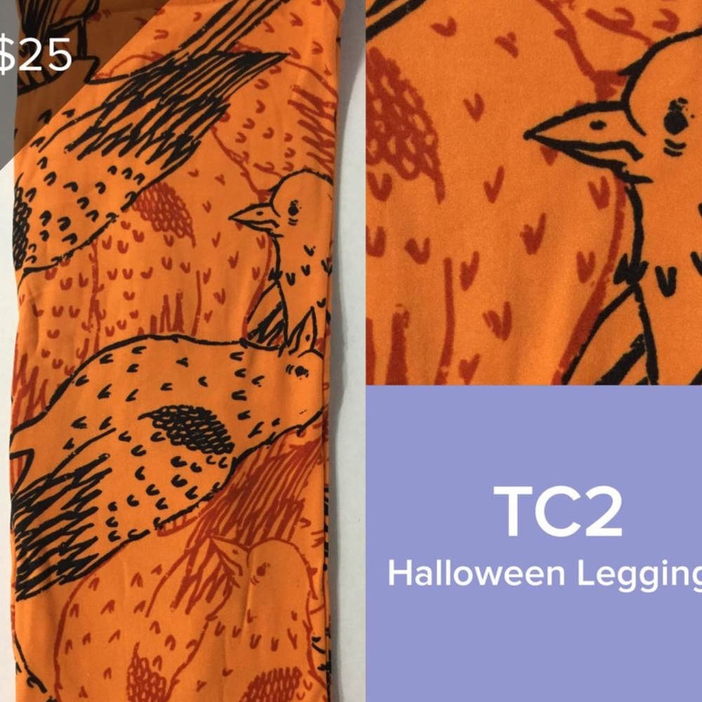 LuLaRoe Halloween leggings TC2 $18 new